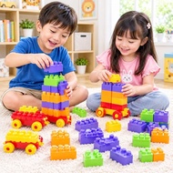 1319 Children's Building Blocks Toys Large Blocks 35 PCS - Educational Building Blocks Toys