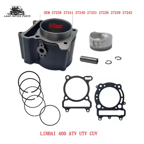 LINHAI ATVs Parts 400cc Cylinder Kit KQ-69 27228 27241 27240 27221 27226 27239 27242 off road atv/ut