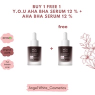 YOU AHA BHA SERUM 12% BUNDLING PACKAGE + FREE YOU AHA BHA SERUM 12%