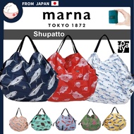 MARNA Shupatto × ITOYA Compact Bag S / M | Collaboration Design | Foldable Reusable Eco Shopping Bag