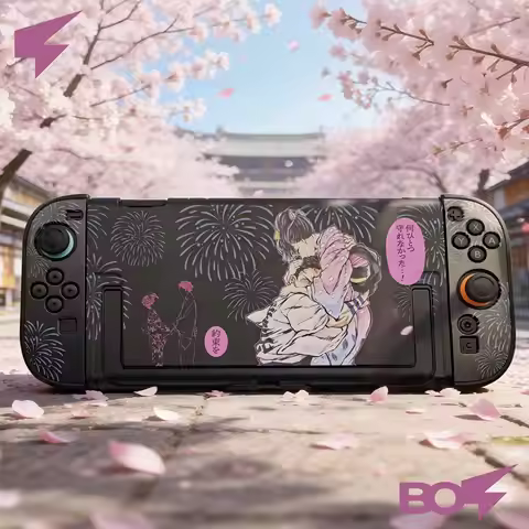 Demon Slayer: Kimetsu No Yaiba Anime Peripheral Toys Akaza Koyuki Theme Custom Switch2 Protective Ca
