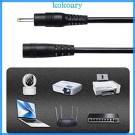 KOK 2 5x0 7mm DC2507 Charging Cable Compatibles Table Lamp Electronics 2507 Connectors in 1-5Meters 