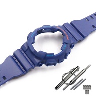 Watch accessories resin strap men's pin buckle strap case for Casio G-SHOCK GA-110 GA-100 GD-1205146 5081 waterproof watch band