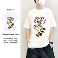 [ FULL SIZE + CHEAP PRICE ] UNISEX T-SHIRTS, Loose-Sleeve T-SHIRTS OVERSIZE SKATEBOARD DUCK M327