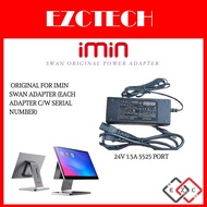 IMIN SWAN SWAN 2 ORIGINAL POWER ADAPTER AD65CM240150 24v 1.5a 5525 PORT