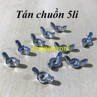 50 PCS - M5 THREAD NUTS - 5mm THREAD NUTS - HAND NUTS