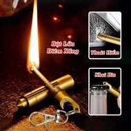 [ TẶNG KÈM MÓC KHÓA ] HỘT QUẸT - BẬT LỬA DIÊM XĂNG 4IN1 ( KHUI BIA- THOÁT HIỂM-HỘP QUẸT-- MÓC KHÓA )