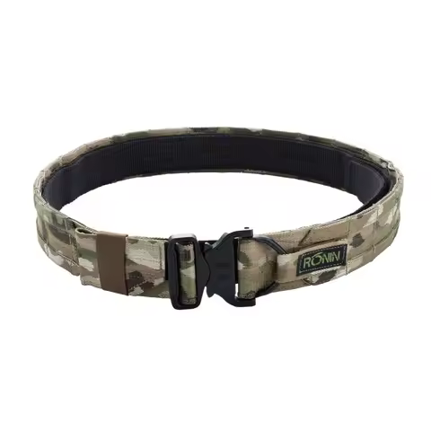 【1.5Inch 2 Inch】Ronin Style Belt Outdoor Hunting Double Layer Belt Molle System