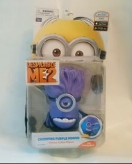 Thinkway Toys Universal Illumination Presents Despicable Me Minions Series Chomping Purple Minion Va