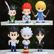 Hunter X Hunter Anime PVC Model Cool Jacket Blind Box Display Model Full-Time Hunter Collectible Toy