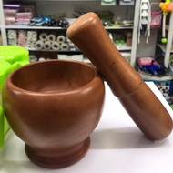 Bộ Chày Và Cối Lu Tự Nhiên Bền Bỉ Sử Dụng Lâu Dài Trong Gia Đình Dễ Vệ Sinh Sau Khi Sử Dụng. Đức Nhu