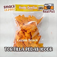 Spicy Tortilla Chips 100g Savory Crispy / Tortilla Chips Kiloan / Tortilla Chip Snack / Doritos Kilo