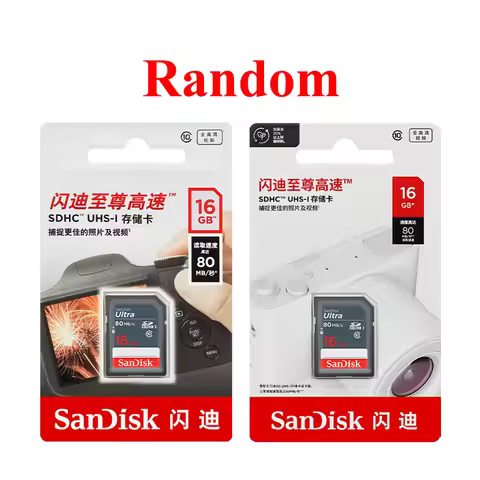 SanDisk Ultra SDHC/SDXC 100M Read Speed Up To 100MB/S Compatible with mutiple devices Memory card 16