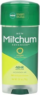 Mitchum Advanced Gel Anti-Perspirant &amp; Deodorant, Mountain Air 3.4 oz (Value Pack of 9)