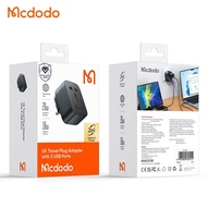 MCDODO CP-081 2-in-1 38W UK Travel Plug Adapter / 20W + 18W Super Fast Charging Adapter Charger