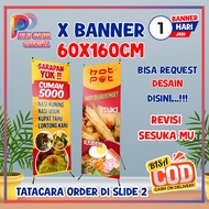 Print x banner 60x160 stand banner custom sales shop children's birthday credit counter graduation b