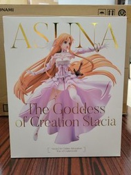 全新日版 連初回特典 ANIPLEX PLUS 刀劍神域 SAO Alicization 大戰篇 明日奈 亞絲娜 創世神 史提西亞 ①可以拿劍出鞘的替換用右手部件 ②山本由美子繪製角色B3透明海報 C