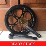 Odessy 52T Bicycle Crank Set with Folding Cover Fixie Minion Mini Velo BMX Odessy 52T Crank Fixie Cr
