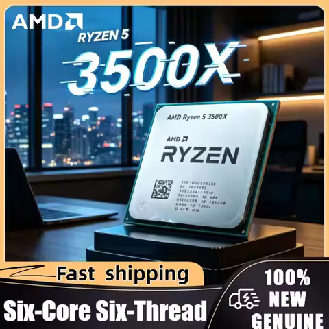 AMD Ryzen 5 3500X 7NM L3=32M 3.6GHz Six-Core Six-Thread 65W Socket AM4 100% Brand New R5 3500X CPU P