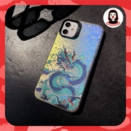 So Cool Air Dragon Hologram Printing case oppo reno 4 4f 5 5f 11f 13f a3 nfc a3x a55 4g a60 f5 a39 F
