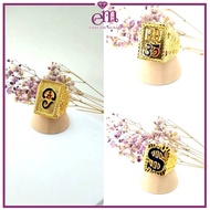 Cincin Lelaki Ohm & Cincin Biskut Ikan  Emas Korea 24K Murah (ER357)(ER358)(ER359)(ER360)(ER361)(ER3