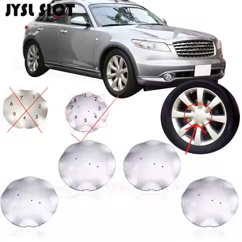 4pcs/lot Wheel Center Hub Cap for 2003 - 2005 Infiniti FX35 FX45 Silver 8 Spoke 20' 40315-CG210