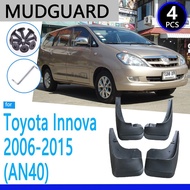 สำหรับ Toyota Innova AN40 2006 ~ 2015 2007 2008 2009 2010 2011 2012 2013 2014รถอุปกรณ์เสริม Mudflap Fender อะไหล่รถยนต์