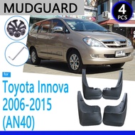 สำหรับ Toyota Innova AN40 2006 ~ 2015 2007 2008 2009 2010 2011 2012 2013 2014รถอุปกรณ์เสริม Mudflap 