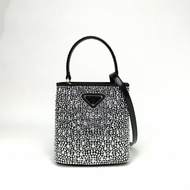 PRADA 銀色水晶Panier滿天星水桶包