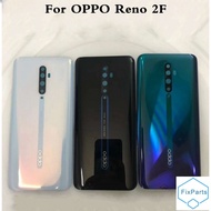 Oppo reno 2F 2 f Back Case Cover Glass Back Cover Battery Cover Middle Frame For Reno2 f