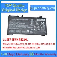 RE03XL Battery For HP ProBook 445R 440 455R 450 G6 Zhan 66 Pro 14 15 G2 G3 HSTNN-DB9A OB1C L32407-AC
