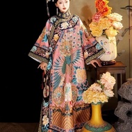Peacock Phoenix Robe - Traditional Chinese Women's Wear Inspired by Queen Cixi