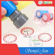 ANALOG CLOCK STAMP FOR KIDS LEARNING TO TELL TIME STAMP CHILDREN'S CLOCK LEARN TO KNOW TIME