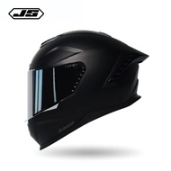 Helmet JS Armor Z Black Dof Original Single Visor Full Face Helmet Cool Men's Racing Helmet/ is SNI 