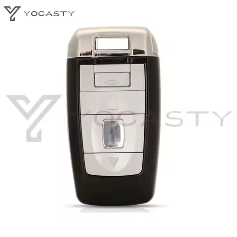 YOCASTY 4 Buttons Smart Remote Car Key Shell FOB Case Cover For Rolls Royce Phantom Style With Uncut