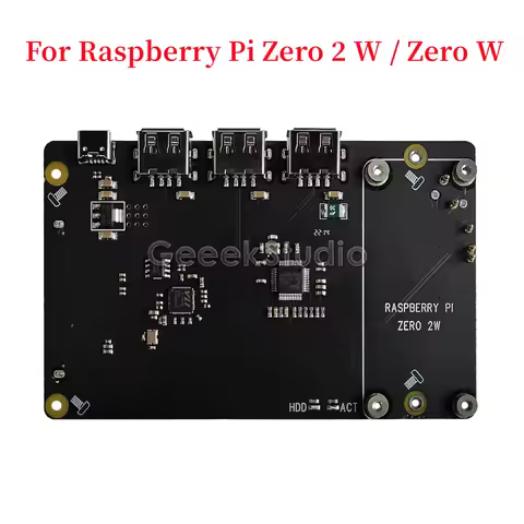 New Version! X301 2.5" SATA HDD/SSD NAS Storage Expansion Board USB HUB for Raspberry Pi Zero 2 W / 