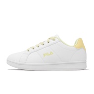 Fila Casual Shoes Inheritance Women's White Yellow Leather Versatile [ACS] 5C323Y199