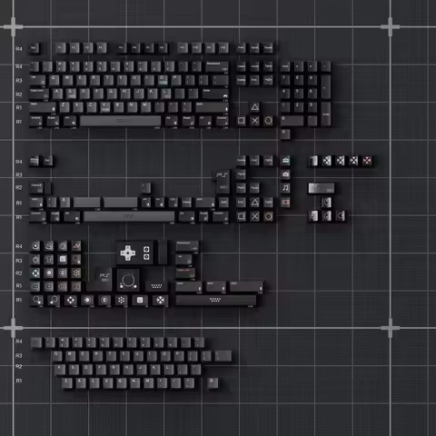 80Retros PS1994 Cherry Profile Keycaps