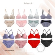 High Quality BH / BRA SET + CD rubynoir RBV009 32AB-38AB without wire
