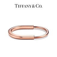 Official Authentic - Tiffany&Co. -Tiffany Lock Bangle In Gold เป็นทางการแท้จริง Tiffany ล็อคกำไลในทอ