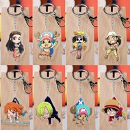 Anime Luffy Sauron Acrylic Keychain