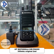 HT MOTOROLA XIR P6620i TIA UHF 350-390MHZ BEKAS ORIGINAL GAS PROOF