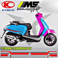 Decal Sticker Striping Transparent Variations Uv Kymco Like 125 Sport Kymco Like 150i Abs Kymco Like