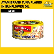 Ayam Brand Tuna Flakes in Sunflower Oil 150g