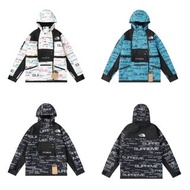香港發貨 Supreme Week 9 x The North Face 北面TNF聯名 Steep Tech Apogee Jacket 彩色Logo連帽加絨衝鋒衣