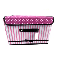 Foldable Folding Storage Cube Storage Box Fabric Cube Toy Organiser With Lid