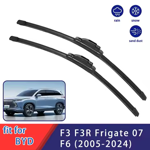 For BYD F3R F6 Frigate 07 Front Windshield Wiper General Motor Multifunctional Rubber Strip Wiper Wh