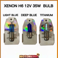 XENON H6 12V 35W BULB BLUE COLOR LIGHT BULB H6