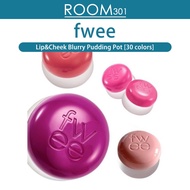 [fwee] Lip&Cheek Blurry Pudding Pot (30 colors) Tint balm Blusher FWEE