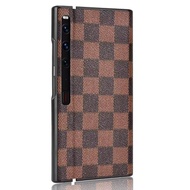 Huawei Mate X / Xs / Xs 2 Premium Carbon Fiber Leather Hard Cover
